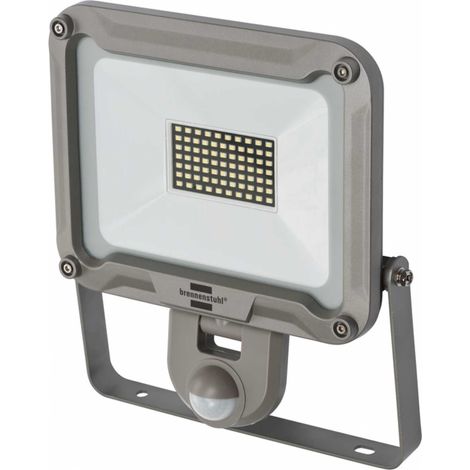 Brennenstuhl LED Strahler JARO 5050 P, 50W, 4400lm, 6500K, IP54, LED-Außenstrahler zur Wandmontage mit Bewegungsmelder, LED Fluter aus hochwertigem Al (1/5)