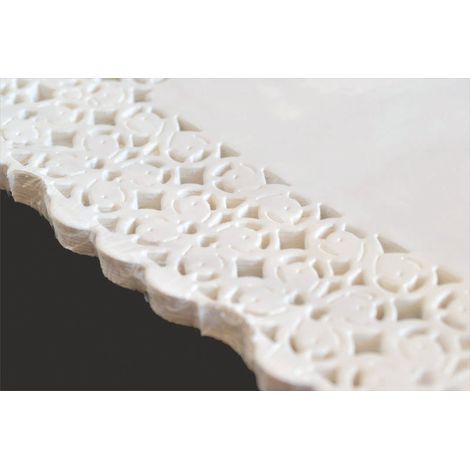 PIZZO SOTTO TORTA BIANCO 30X40CM 5PZ (1/2)