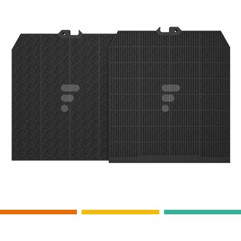 Filtre charbon rectangulaire type 3 (à l'unité)   240X210 mm (103050107) Hotte FALMEC (1/5)