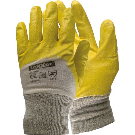 GOEBEL - 12 x Gants – Nitrile gants – Taille 10 (XL) Texxor 2356
