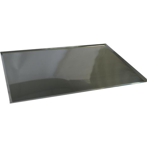 Plaque Inox 600400 Bords Pinces - L2G