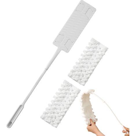 Dusters for Cleaning, Retractable Crevice Brush, Microfiber Dusting  Cloths, Washable Extendable Pole, Household Gadgets for Bed Fridge Stove Ceiling More (1/5)