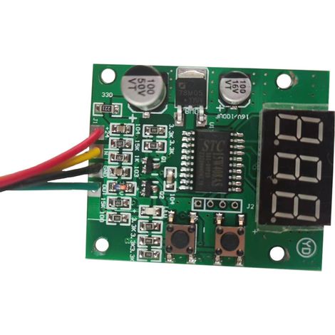 Car and truck odometer speed ratio pulse signal converter, taxi speedometer speed adjuster, DIP switch (1/2)