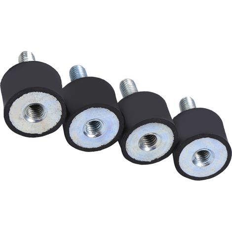 4 Silentblocs Antivibration en Caoutchouc pour Absorber les Chocs M6 (1/5)