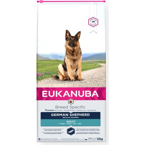 Croquettes Eukanuba pour chien de berger allemand au poulet, 12 kg (1/4)