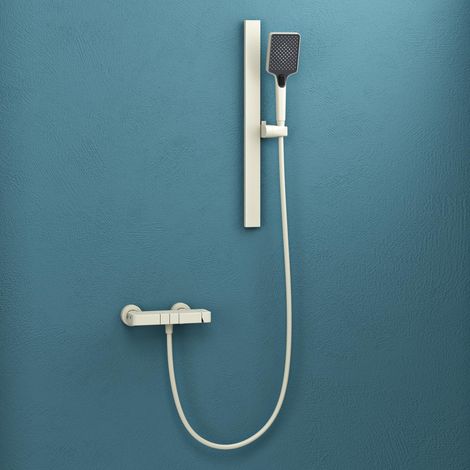 Mai & Mai Soffione Doccia con 3 Modalità, Doccino per Doccia con Tubo Flessibile da 1.5m, Telefono Doccia Universale Facile da Installare Bianco Duschsystem10 (1/5)