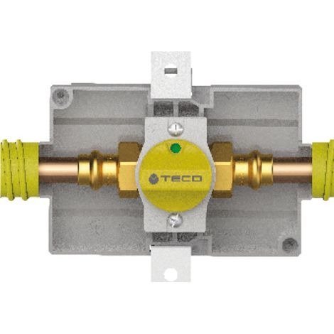 VALVOLA DI INTERCETTAZIONE GAS DA INCASSO DIRITTA MODELLO K2.0 3/4   TECO Srl