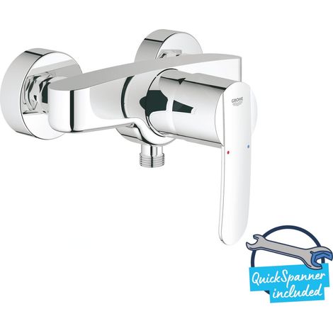 Mitigeur douche mécanique GROHE Quickfix Wave Cosmopolitan (1/5)