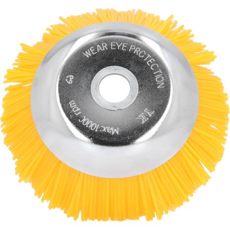 Brosse de Jardin 25mm en Nylon et Fil d'Acier au Manganèse pour Désherbage Haute Résistance (1/5)