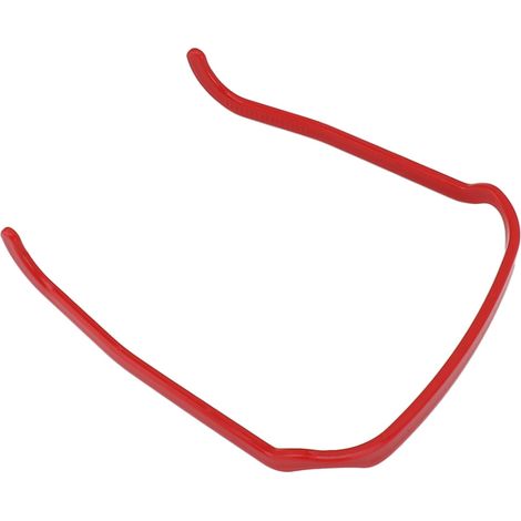 Lunettes de soleil, bandeaux invisibles pour cheveux, accessoire de coiffure pour cheveux bouclés et épais, rouge (1/5)