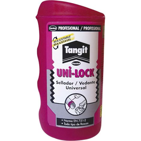 HENKEL hilo ptfe para roscas universal  80 m. , Hilo PTFE Para Roscas Universal  80 m.    - Longitud: 80 metros. - Descripción: Uni-Lock es un sellador universal apropi