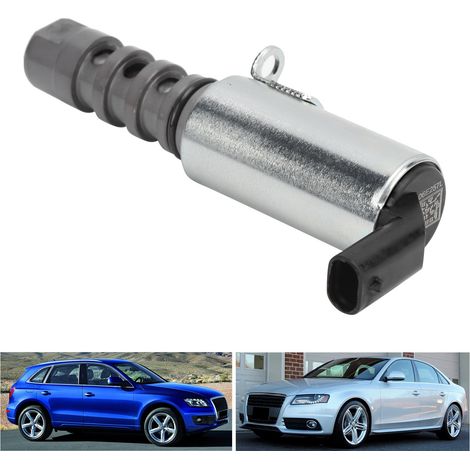 La vanne de régulation de calage variable des soupapes est compatible avec les Audi S4, Q5 et A6 (2008-2012), référence 06E109257L. (1/5)