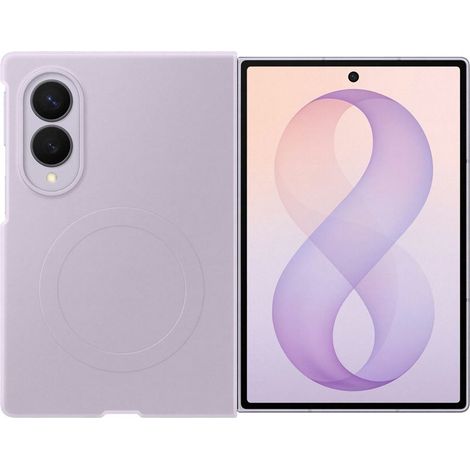 Samsung Silicio Back Cover Violeta Magnético Samsung Galaxy Z Fold 8
