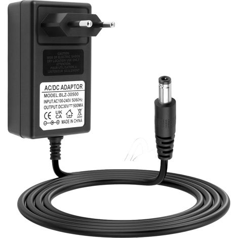 30V Chargeur Adaptateur pour Bosch Athlet BCH6ZOOO BBH625M1, Câble de Recharge pour Invictus X7 Bosch Zoo Pro Animal VCAS010V25 /12003437/12006118, Lithium Aspirateur Secteur (1/5)