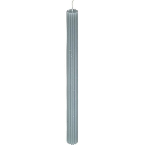 Bougie Bâton "Demi" 26cm Bleu Orage (1/2)