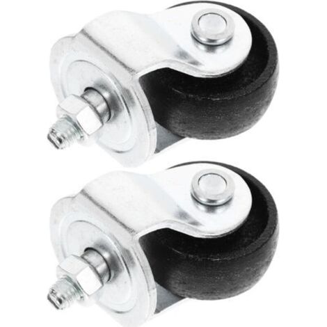 2-Tonnen-Hydraulikwagenheber – Ersatzräder, robuste horizontale Schwenkräder, vielseitiges Garagenzubehör, massive Lager, 2-teiliges Wartungsset für Wagenheber – Crezuo