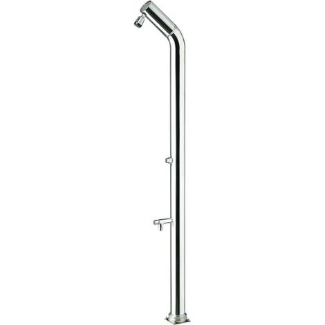 Doccia da Giardino Temporizzatore e Lavapiedi ATI Docce UNI-1P Inox Anodizzato (1/5)