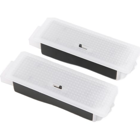 Deux blocs d'éclairage LED pour plancher de portières de voiture, avec une finition givrée tricolore, adaptés aux modèles de la Série 1 de 2012 à 2019. (1/5)