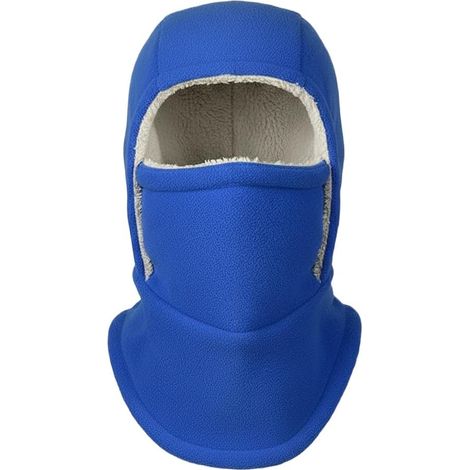 Cagoule thermique coupe-vent pour le ski, le snowboard – Masque intégral léger pour sports de plein air, taille unique, bleu marine, Taille unique (1/5)