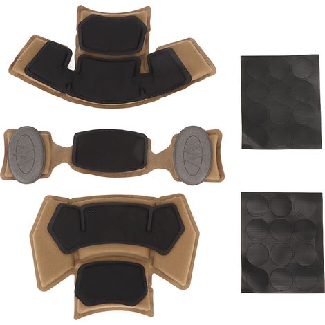 Casque liner interne mousse mémoire coussinets protecteurs accessoires beige (1/5)