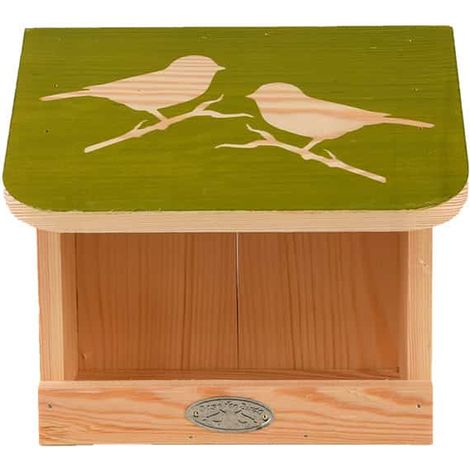 Mangeoire murale pour oiseaux Pochoir (1/5)