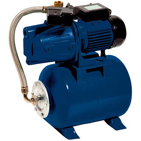 Spido – Groupe de surpression 1000 W – Réservoir 24 L – Débit 4 m³/h – Pression 4,5 bars – Corps fonte et cuve époxy pour irrigation (1/3)