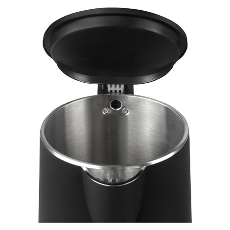 Gorenje Bouilloire K15DWBK Électrique 2200 W 1,5 l Acier inoxydable Base pivotante à 360° Noir (1/5)