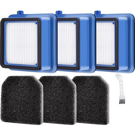 3 Filtres Rechange pour Electrolux Q6, Q7, Q8, WQ61, WQ71, WQ81 (1/5)