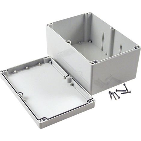 Hammond Electronics 1555VBGY Contenitore universale 240 x 160 x 120 ABS Grigio 1 pz.