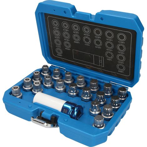 BRILLIANT TOOLS surtido de cerraduras de rueda para BMW 21 pzs. - BT691230 (1/4)