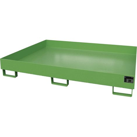 Bauer Regalwanne RW 1800, lackiert, Resedagrün