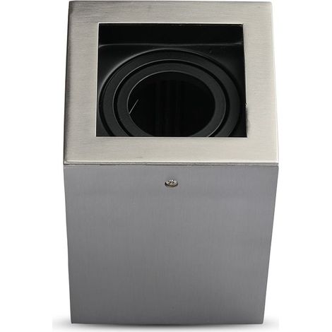 Nichel satinated quadrated aluminium face gu10 3632 (1/5)