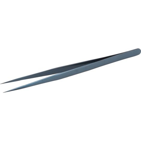 Accuracy Tweezer Portable Stable Corrosion Resistance Fine Point Tweezer for Cellphone PC Blue