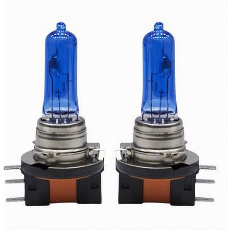 Trade Shop - HALOGEN GLÜHBIRNE H15 12V 55/15W KALTES LICHT AUTO 6000K ERSATZTEILE MAXTECH H15-B001 - (1/2)