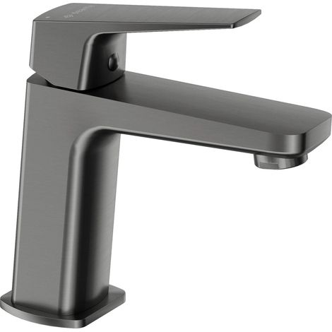 Miscelatore lavabo in ottone finitura colore titanio - Vetox (1/5)