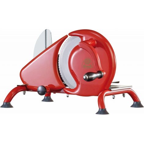 Graef H93EU manuelle Aufschnittmaschine rot retro Design