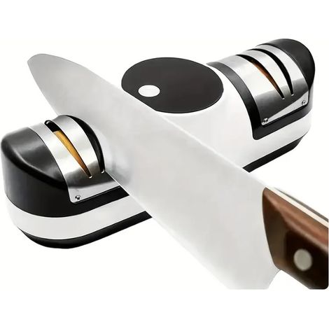 Affûteur de couteaux électrique, affûteur de couteaux rechargeable par USB, affûtage rapide et automatique réglable pour couteaux de cuisine et ciseaux