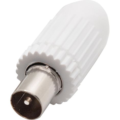 VIMAR - 01644 TV-RD-SAT Stecker, verschiedene Farben, weiß
