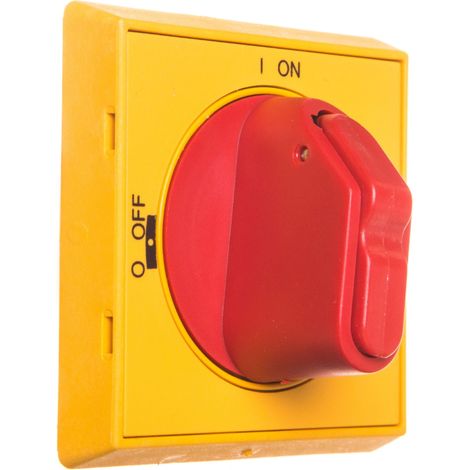 Manopola di emergenza intermedia in metallo IP65 con serratura per OT16-125FT OHYS2RJ 1SCA105323R1001