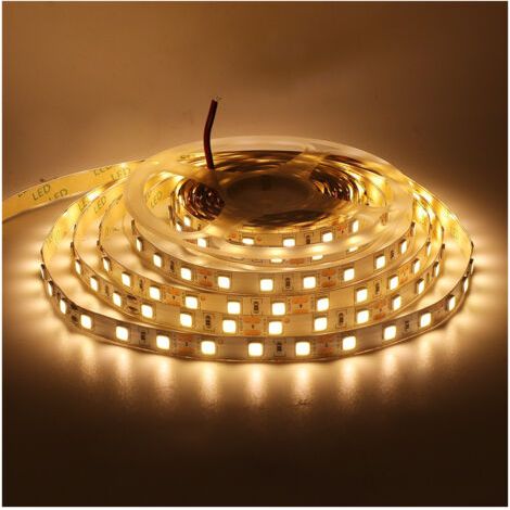 LED-Streifen, Leuchte, Beleuchtung, Lampe, Licht, IP65, Warmweiß, 5 Meter, klebend 2 (1/5)