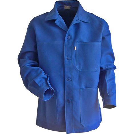 Veste de travail LMA Lebeurre PLANTOIR Bleu bugatti Taille 42 100% coton 320 g/m²