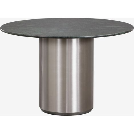 Table de salle à manger ronde Ø120 cm Luceida SKLUM Marbre Vert Udaipur (1/5)