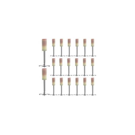 200 Pièces Clou Beton, Cloueur Beton, Clous pour Mini-7,3 mm Cloueuse, Loutil Parfait pour Mini Pistolet à Clous Manuel, pour Murale en Béton et Plafond de Conduit de Câble de Fixation et Réparation (1/5)
