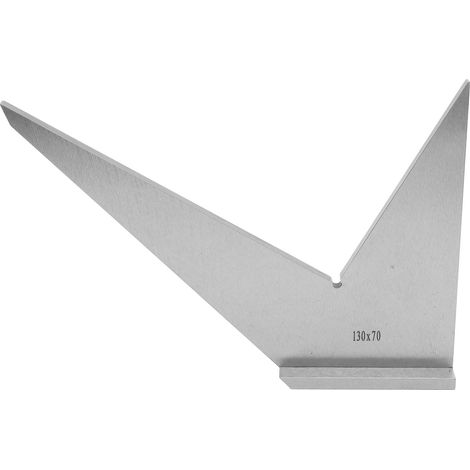 Équerre 30 45 90 120° avec base DIN 875/2 acier carbone – Outil mesure machiniste ingénieur, mesure (1/5)