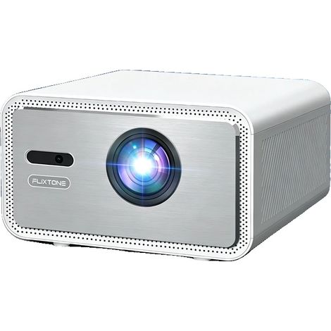 Proyector, 2500 lúmenes ANSI, Full HD 1920x1080, HDMI, corrección trapezoidal electrónica, tamaño de proyección de 30 a 300 pulgadas. (1/5)