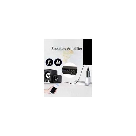 Adaptateur USB Bluetooth 5.0,Clé Bluetooth,Adaptateur Bluetooth Récepteur émetteur Audio 5.0 avec Câble Audio de 3,5 mm pour PC/TV/Voiture/Haut-parleurs/MP3/Système Audio Domestique/Casqu (1/4)