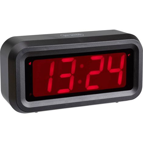 TFA Dostmann 60.2024.10 à quartz Réveil anthracite Heures de réveil 1 R009171 (1/5)