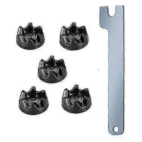 Pièces de rechange pour coupleur de mixeur KitchenAid (lot de 6) - 9704230 Coupleur de mixeur avec 1 clé s202 (1/4)