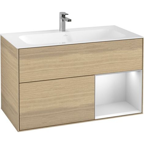Villeroy & Boch G040MTPC Armoire sous-lavabo Finion G04 (1/2)