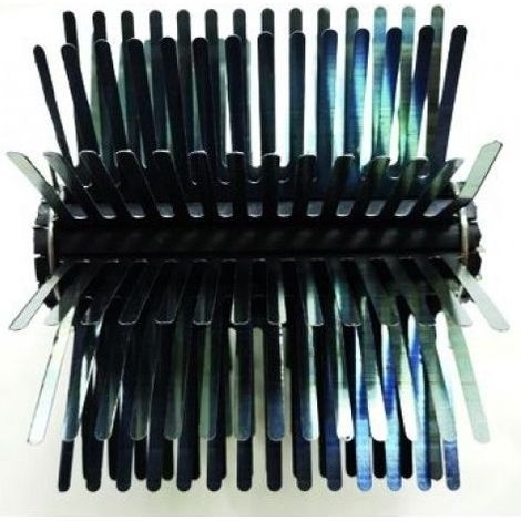 Vigor-Blinky Ricambi per Intonacatrici Rullo con Pettini PVC 15 Pettini Barra Regolazione Densita' Maniglione Anatomico